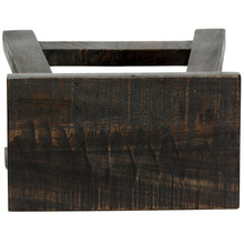 Decimus Mango Wood Accent Stool